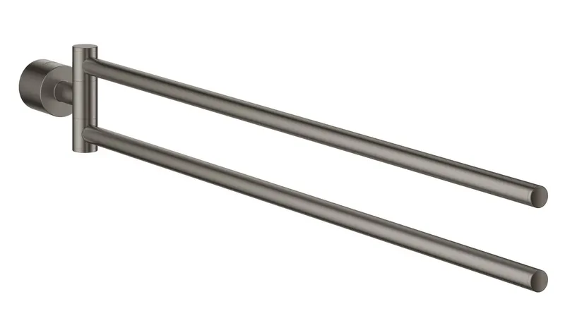 Bara prosop Grohe 40308AL3, Atrio, 489 mm, pe perete, pivotant, metal, mat, grafit
