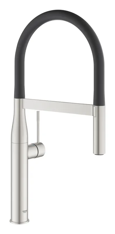 Baterie de bucatarie Grohe 30294DC0, Essence, 3 8 , XL, tip C, dus, 2 functii, mat, otel satinat