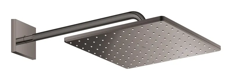 Dus fix Grohe 26564A00, Rainshower 310 Cube, pe perete, 310 mm, 1 functie, anti-calcar, lucios, grafit