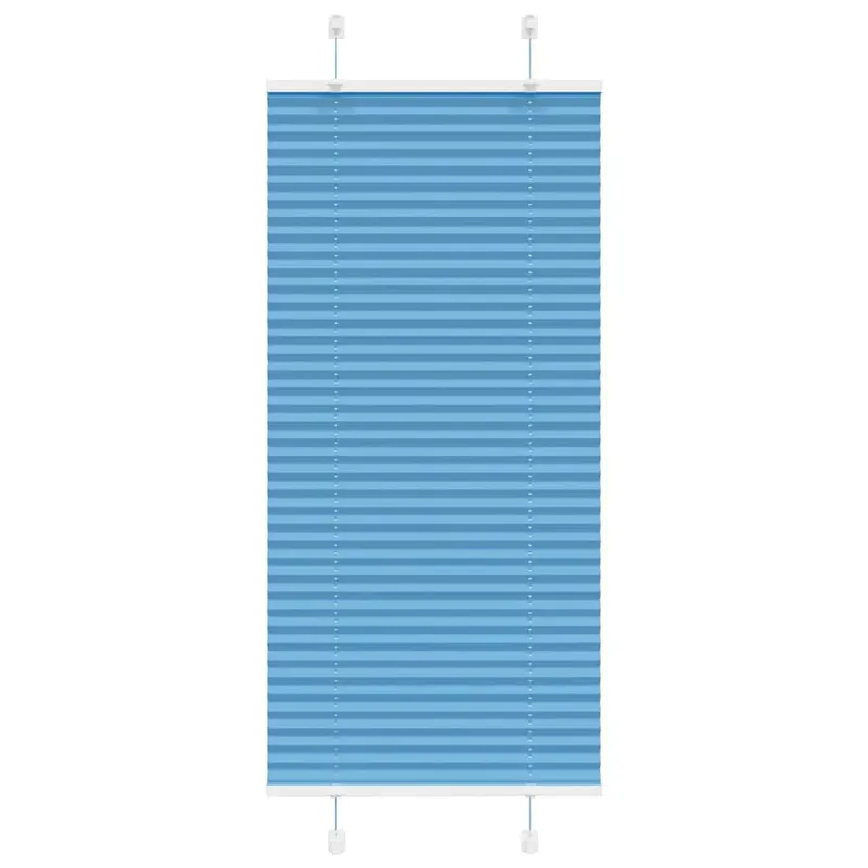 Jaluza plisata albastru 60x150 cm latime tesatura 59,4 cm