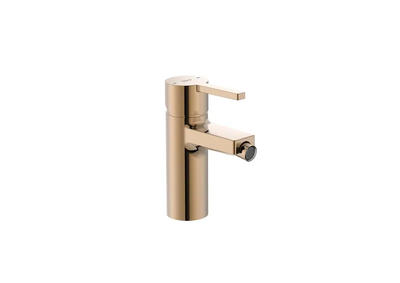 Baterie bideu Roca A5A6A96RG0, 0.7 bar, 35 mm, 152 mm, 100 mm, 350 mm, 1 orificii instalare, monocomanda, Cupru