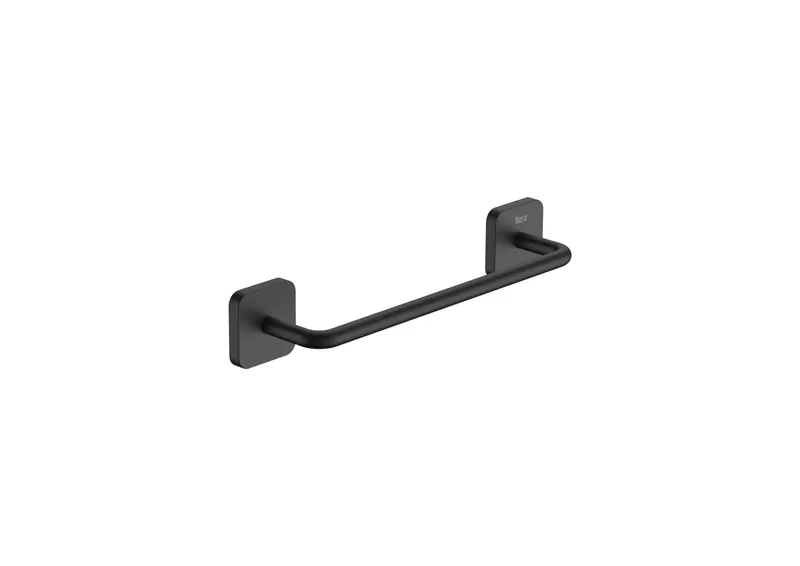 Bara prosop Roca A817882NB0, Victoria, tip instalare pe perete, design modern, fixare sigura, negru