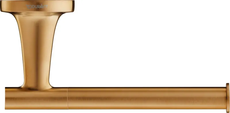 Suport hartie Duravit 0099370400, igienica Starck T, tip instalare pe perete, numar orificii instalare 2, bronz