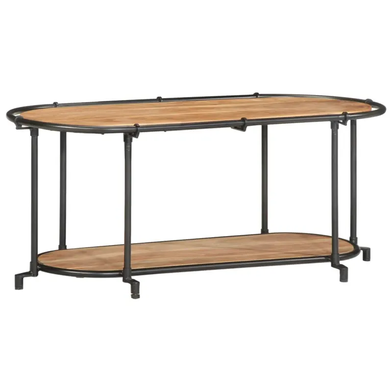 dulap tv, 100x42x40 cm, lemn masiv de acacia