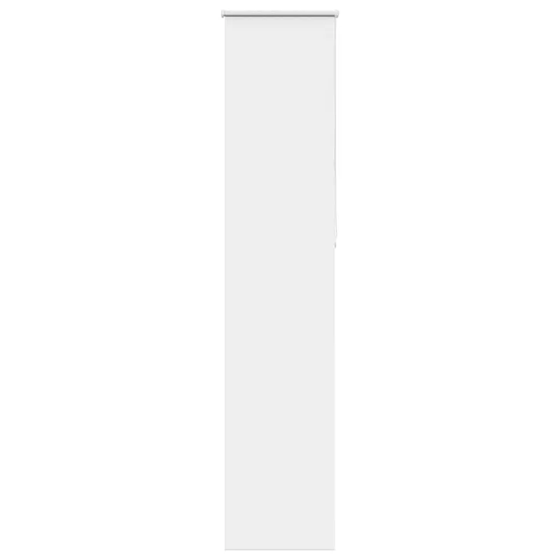 jaluza cu role opace alb 40x230 cm latime material 35,7 cm