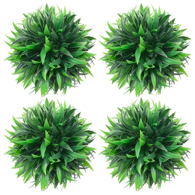 bile de cimisir artificial, 4 buc., 15 cm