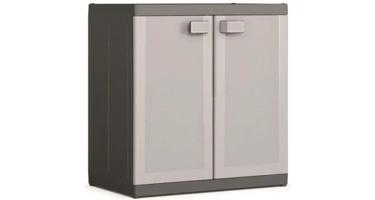 Dulap gri KETER Logic Pro 2 polite, inaltime 97 cm