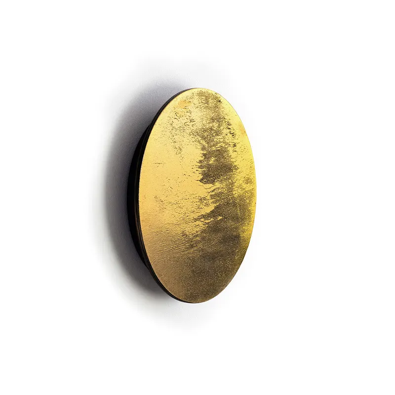 Aplica de perete FALUNA WOOD GOLD - M