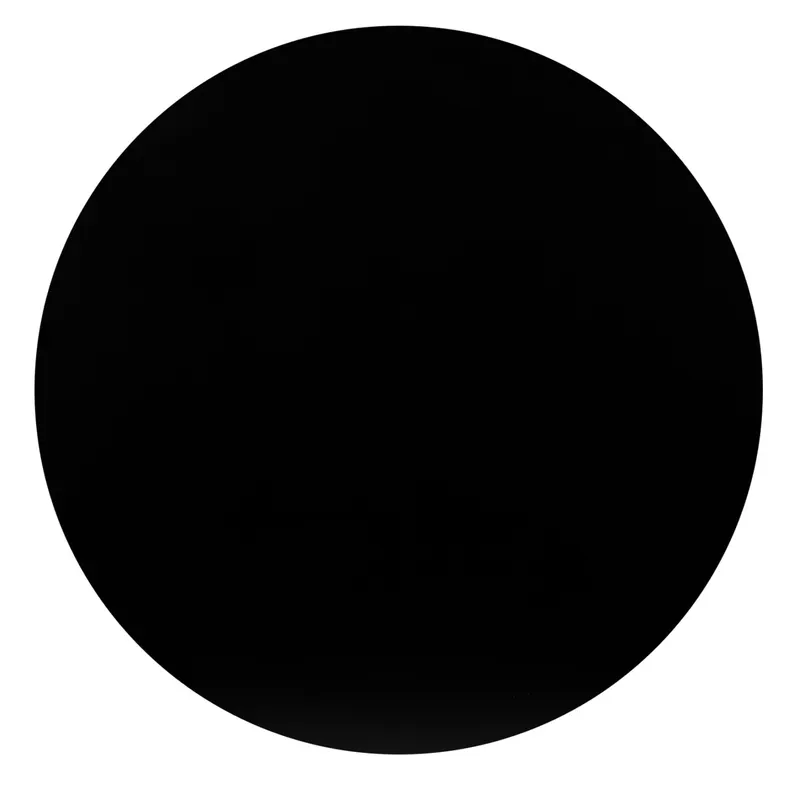 Blat masa HPL RELVAR BLACK Ø120 CM