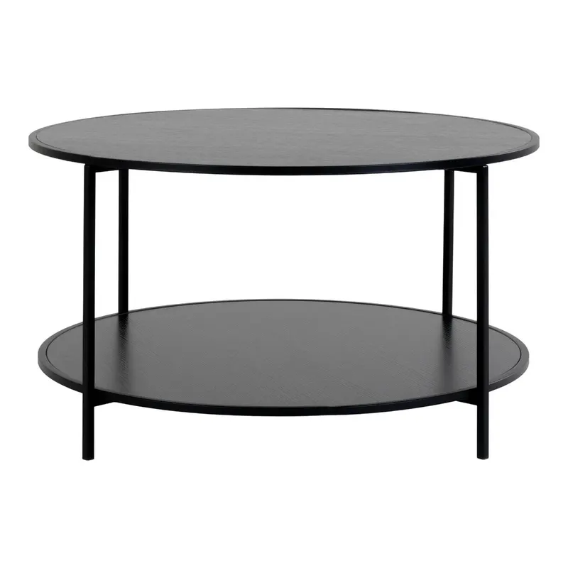 Masuta de cafea MAVITO Ø80 x 45 CM - Negru