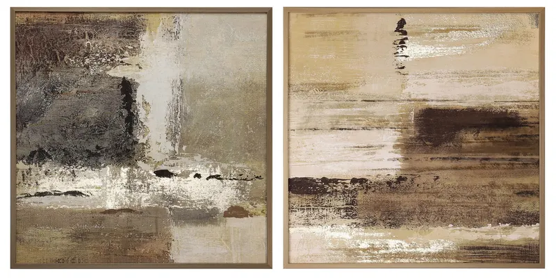 Set 2 tablouri LIRONA 60x60 CM