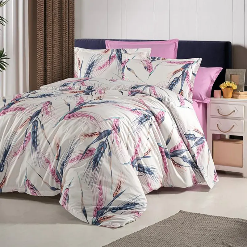 Lenjerie de pat ranforce clasy king size (rnf_15)