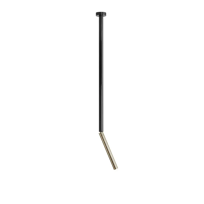 Lampa suspendata STAV - Negru / L (înălțime 81,5 cm)