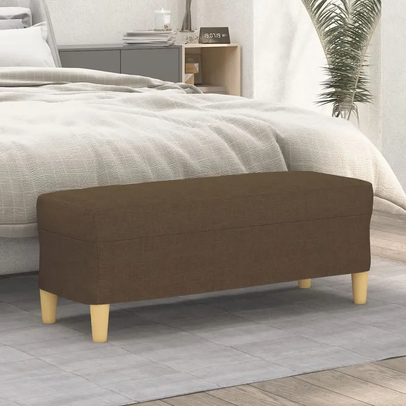 banca, maro, 100x35x41 cm, textil