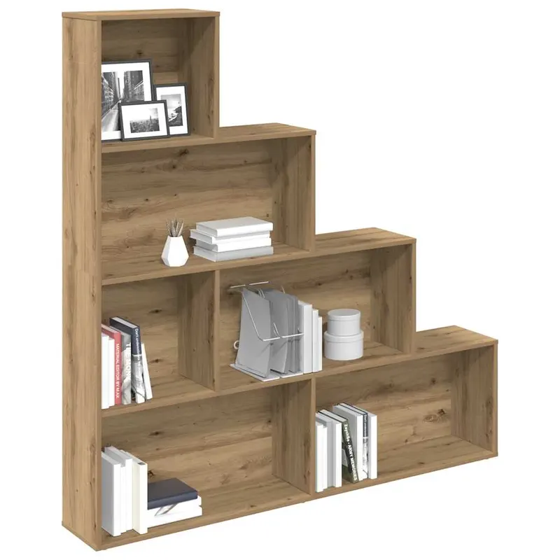 biblioteca, stejar artizanal,157x24x160 cm, lemn prelucrat