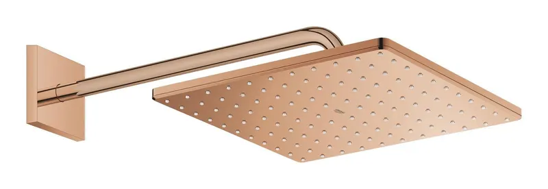 Dus fix Grohe 26564DA0, Rainshower 310 Cube, pe perete, 310 mm, 1 functie, lucios, cupru
