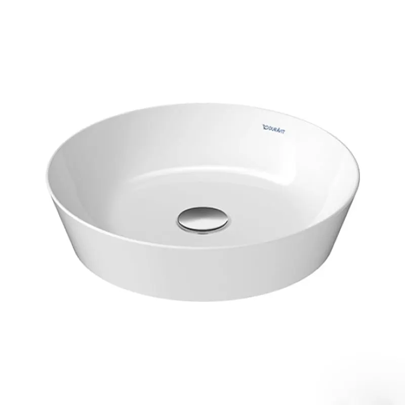 Lavoar Duravit 2328430000, Cape Cod, montaj pe blat, nr orificii baterie fara, zona montaj interior, alb