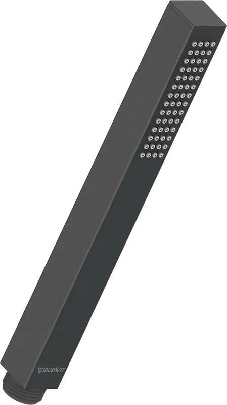 Para de dus Duravit UV0640002046, dus Sprchy, diametru 22 mm, montaj universal, racord 1 2 , para shockproof, negru