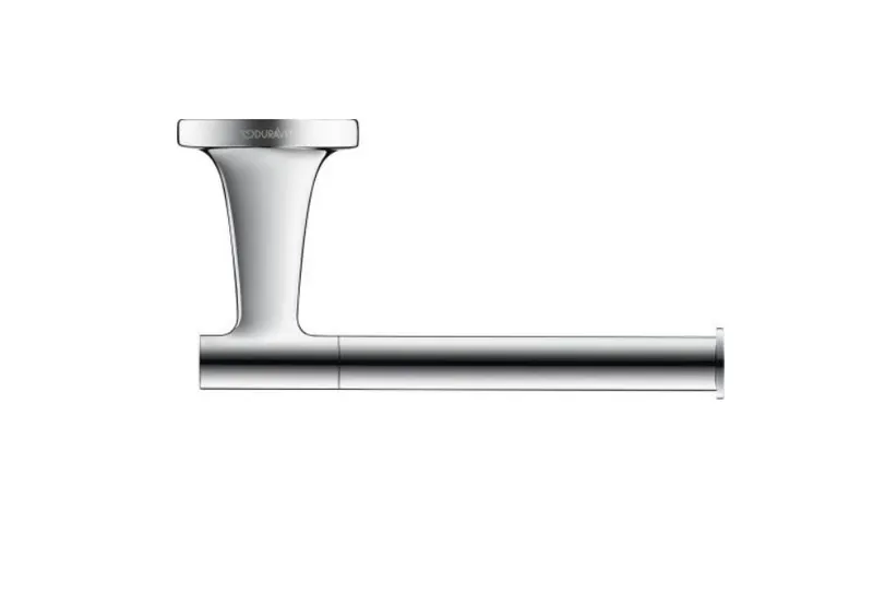 Suport hartie Duravit 0099371000, igienica Starck T, tip instalare pe perete, numar orificii instalare 2, crom