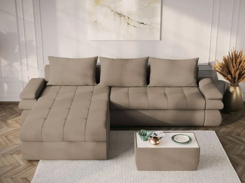 Coltar Extensibil Molly Cappuccino — imaginea 2