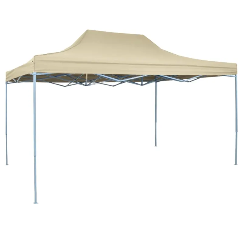 42511 foldable tent pop-up 3x4,5 m cream white