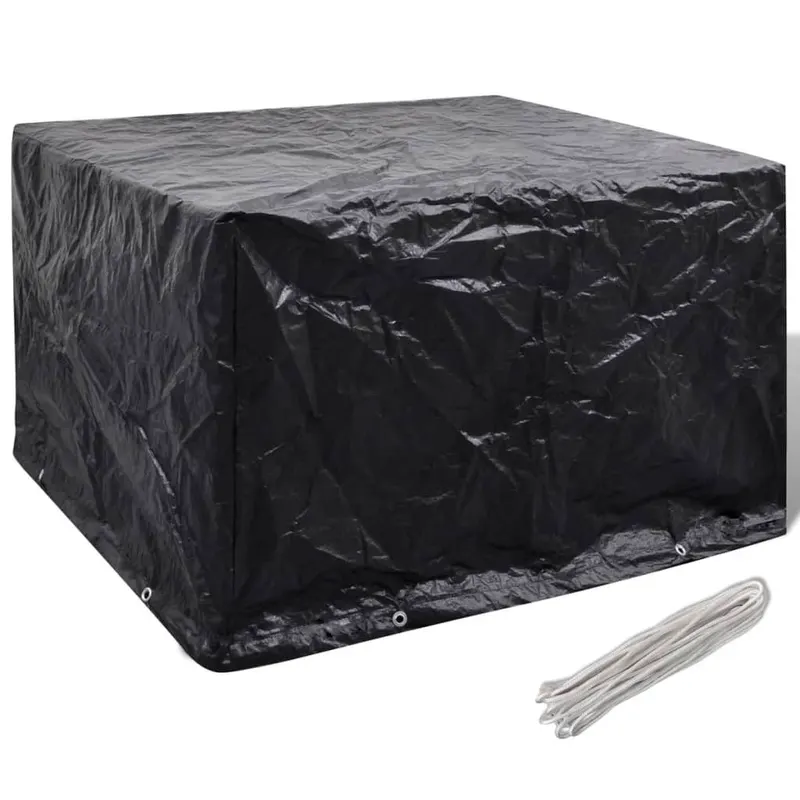 husa mobilier gradina, 8 ocheti,135x135x90 cm