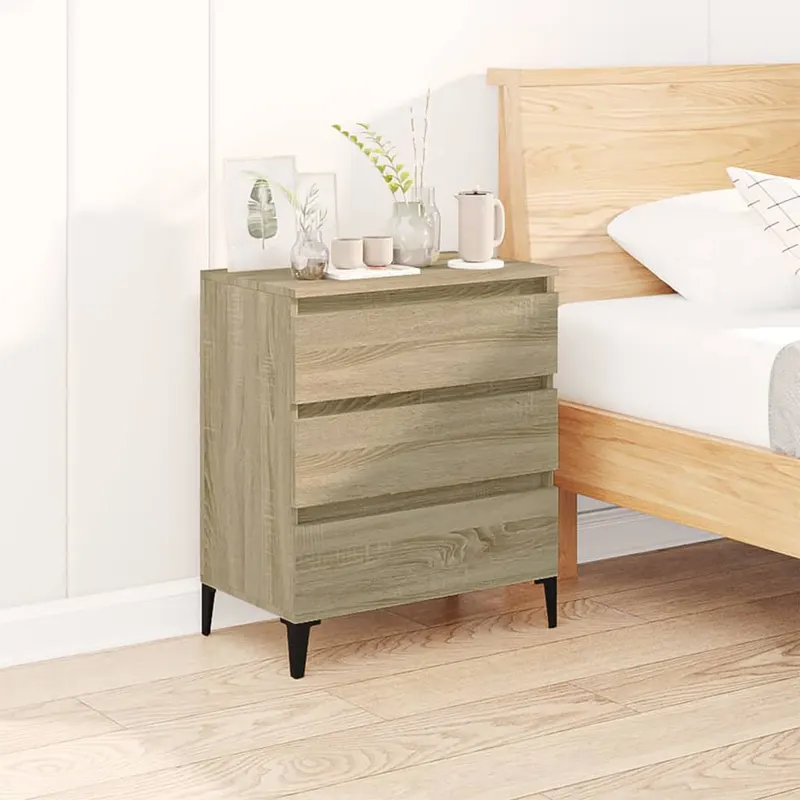 servanta, stejar sonoma, 60x35x70 cm, lemn prelucrat