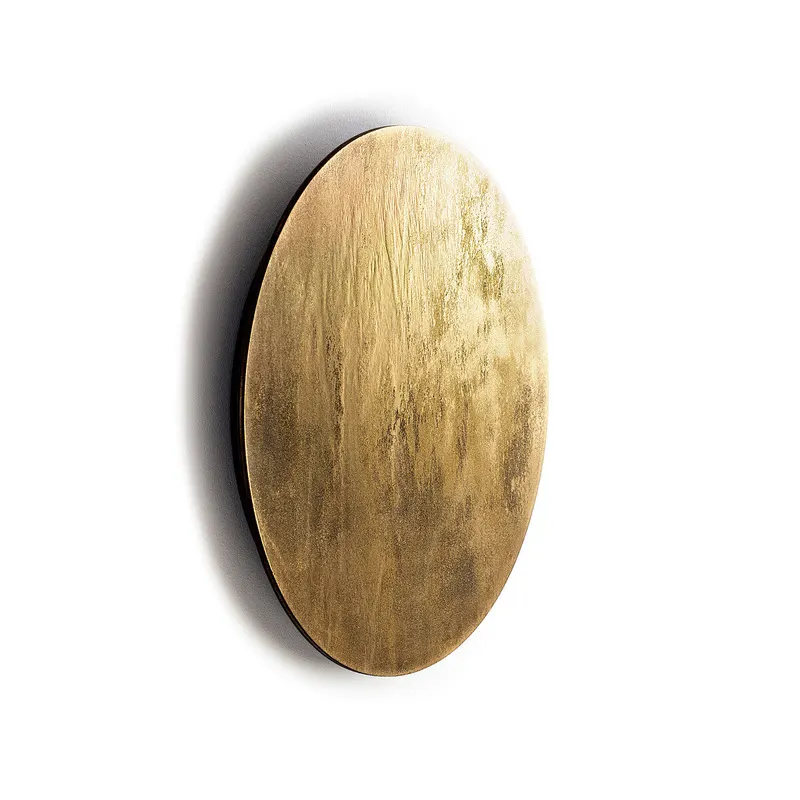 Aplica de perete FALUNA WOOD GOLD - L