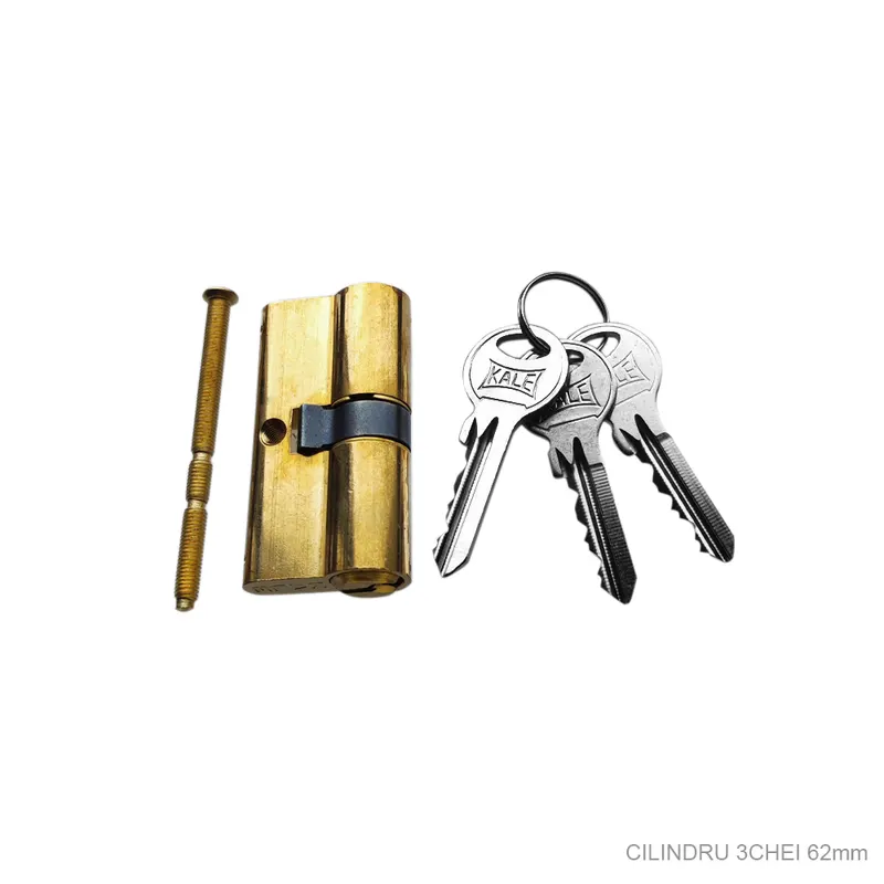 Cilindru Kale MS58, 62 mm, 4 pini antigaurire HRC60, 3 chei plane