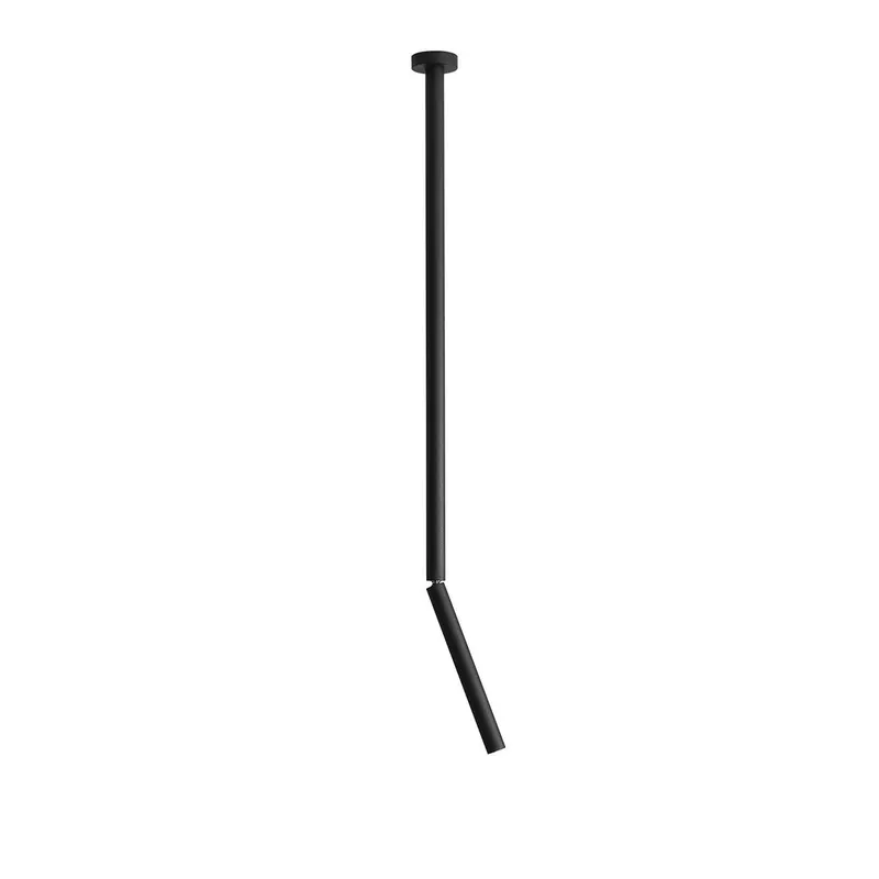Lampa suspendata STAV - Negru total / L (înălțime 81,5 cm)
