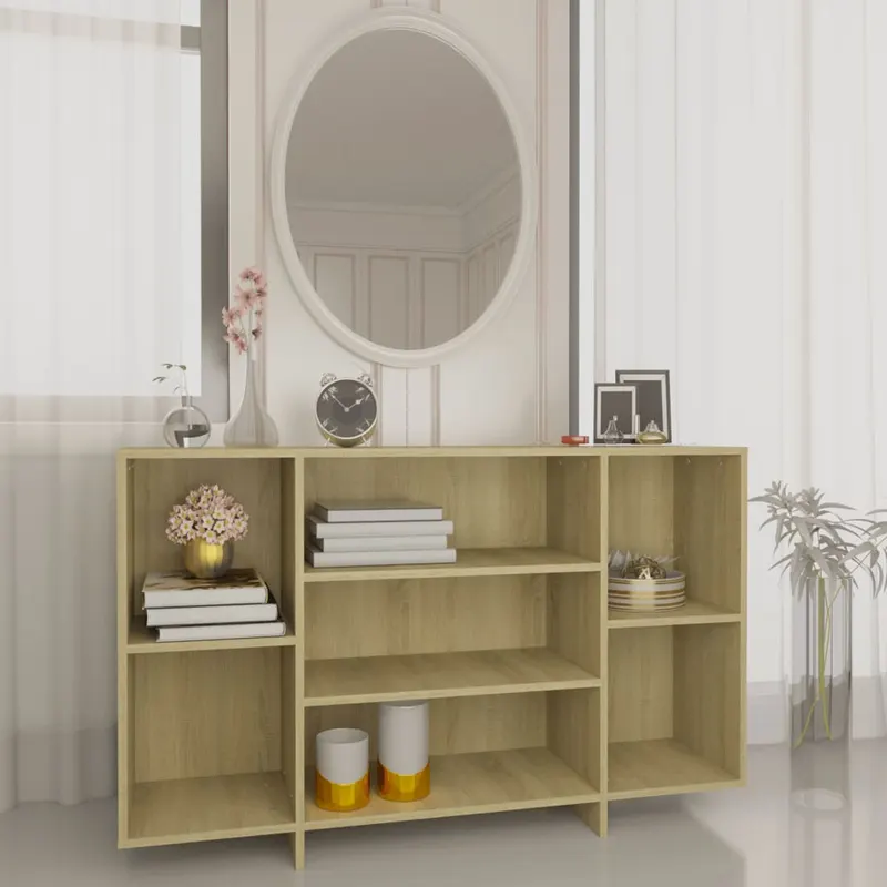 servanta, stejar sonoma, 120x30x75 cm, pal