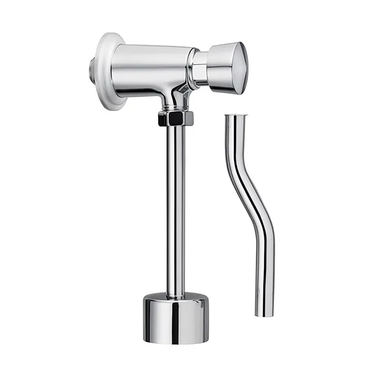 Robinet temporizat urinal Remer Rubinetterie TE855, montaj perete, alama cromata, timp deschidere 6-8 secunde