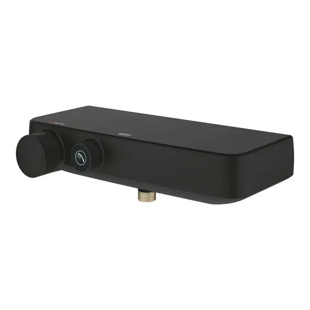 Baterie dus Grohe 102169KF00, SmartControl, aparenta, termostat, mat, negru