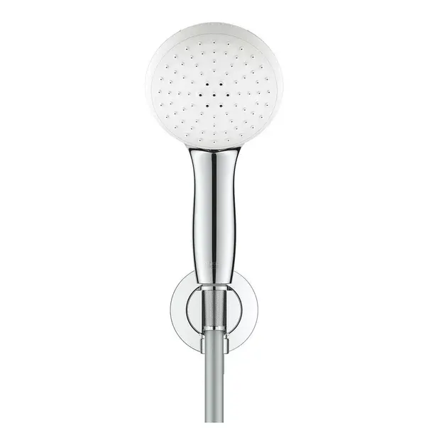 Set para de dus Grohe 26406003, Para dus Tempesta 110, diametru 110 mm, 2 functii, montaj universal, crom