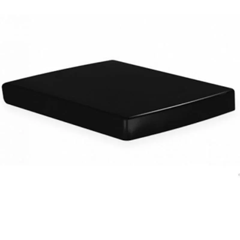 Capac WC Villeroy and Boch Memento, SoftClose, mat, negru, 9M17S1S0