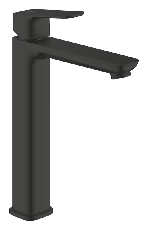 Baterie lavoar Grohe 1017802430, Cubeo, tip comanda monocomanda, marime xl, tip instalare pe blat, negru