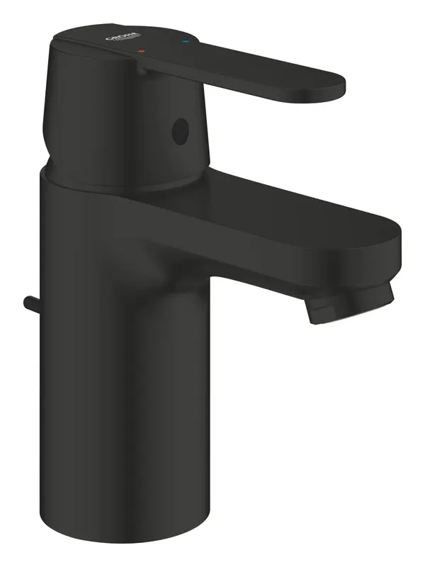 Baterie lavoar Grohe 328832430, Get, tip comanda monocomanda, marime s, tip instalare pe lavoar, negru