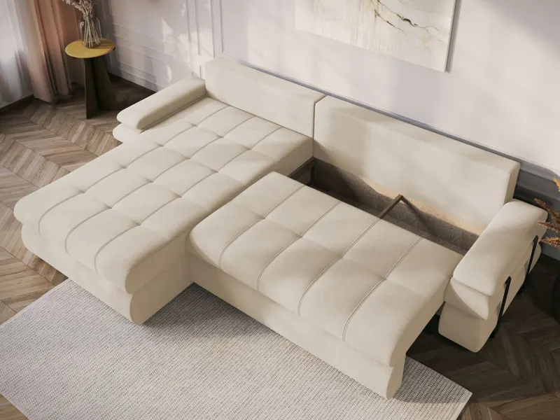 Coltar Extensibil Molly Crem — imaginea 3