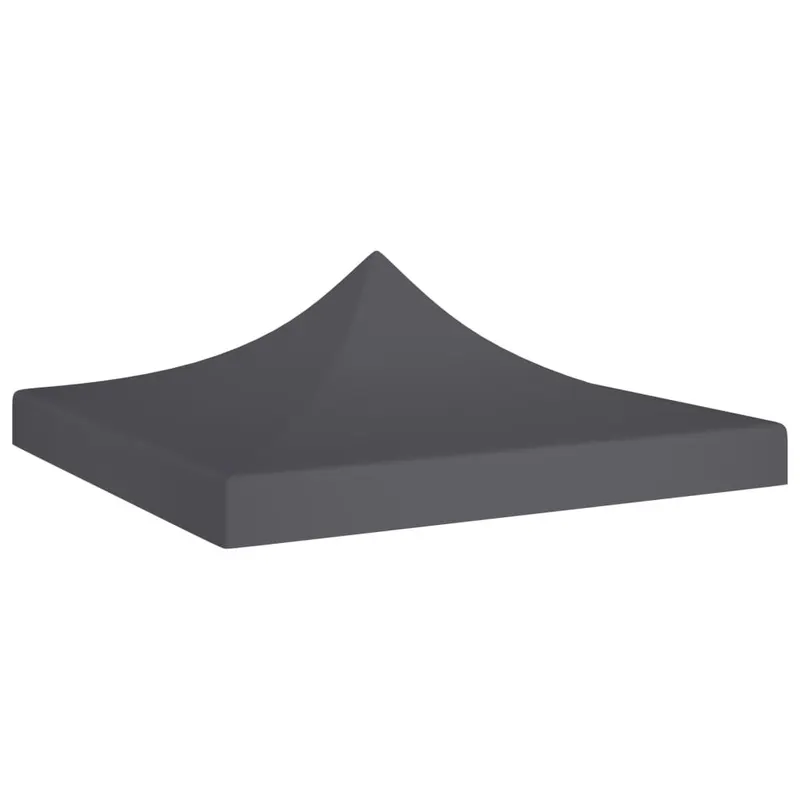 acoperis pentru cort de petrecere, antracit, 2 x 2 m, 270 g/m2