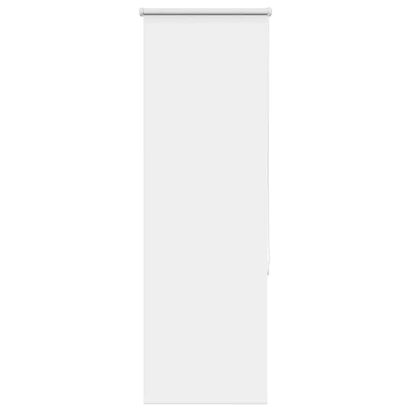 jaluza cu role opace alb 50x150 cm latime material 45,7 cm