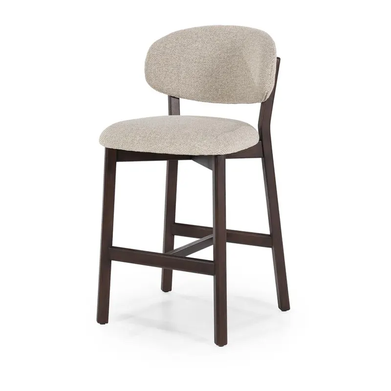 Scaun de bar MELIS BROWN H68 CM - Taupe