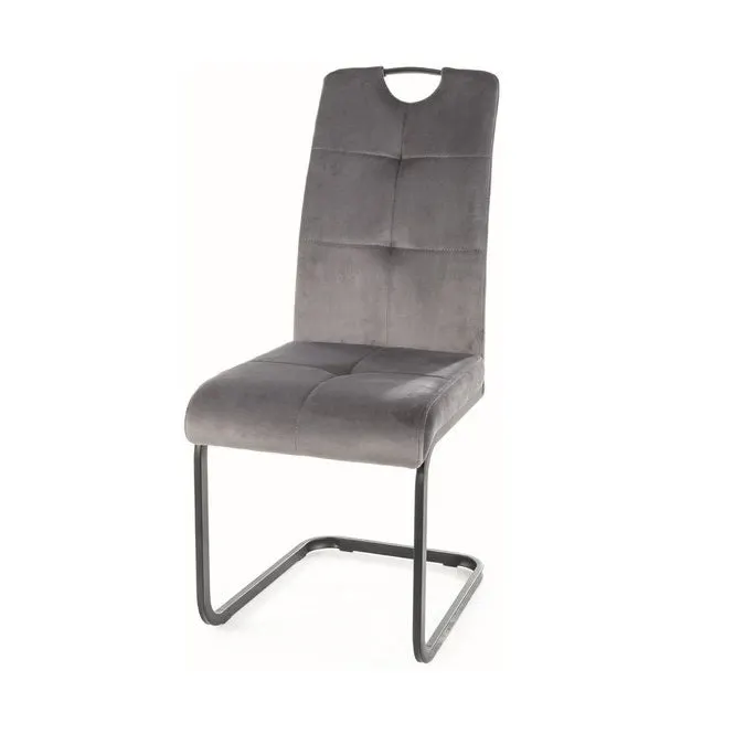 Scaun TAIPEY VELVET - Grey