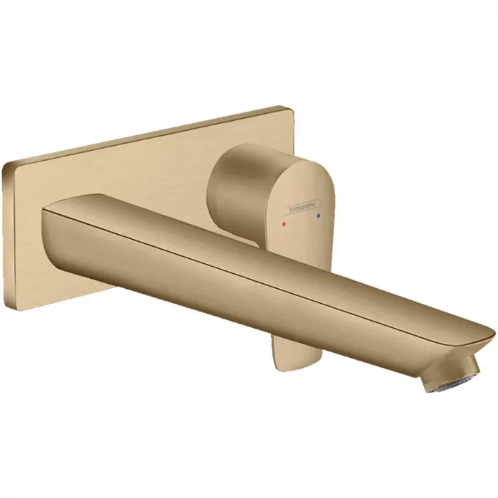 Baterie lavoar incastrata bronz periat Hansgrohe Talis Select E