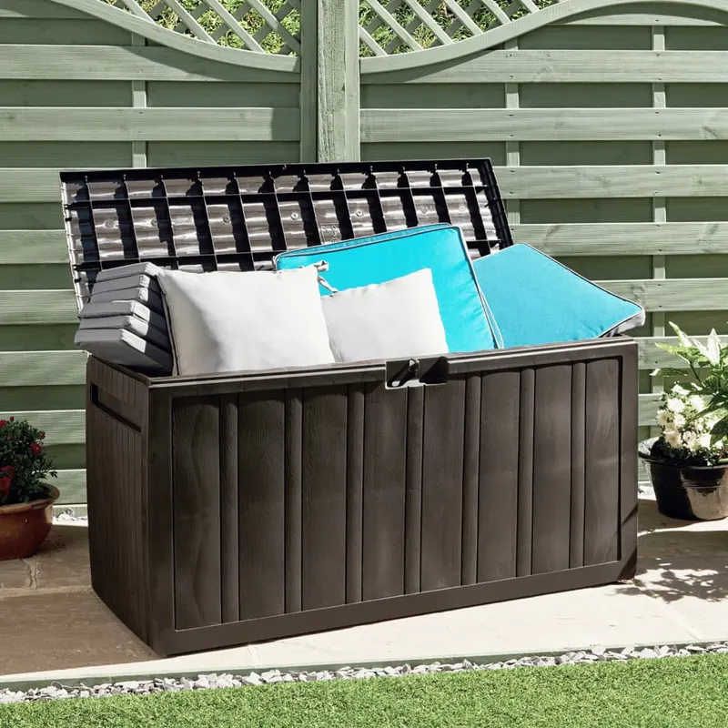 cufar de perne, maro, 117x45,5x57,5 cm, 270 l