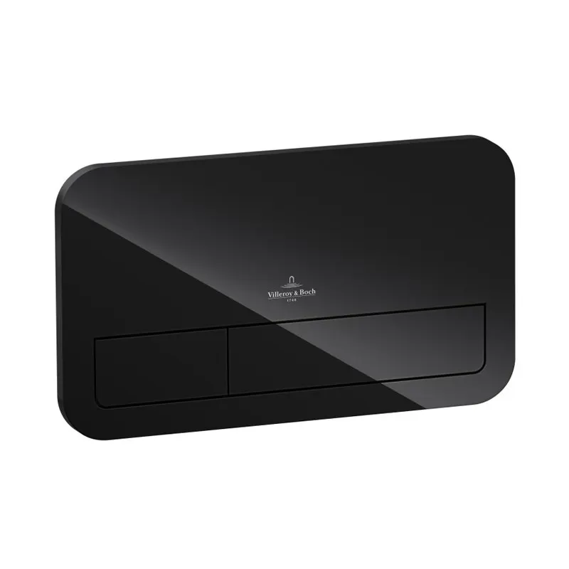 Clapetă de acționare VilleroyBoch, ViConnect, negru mat