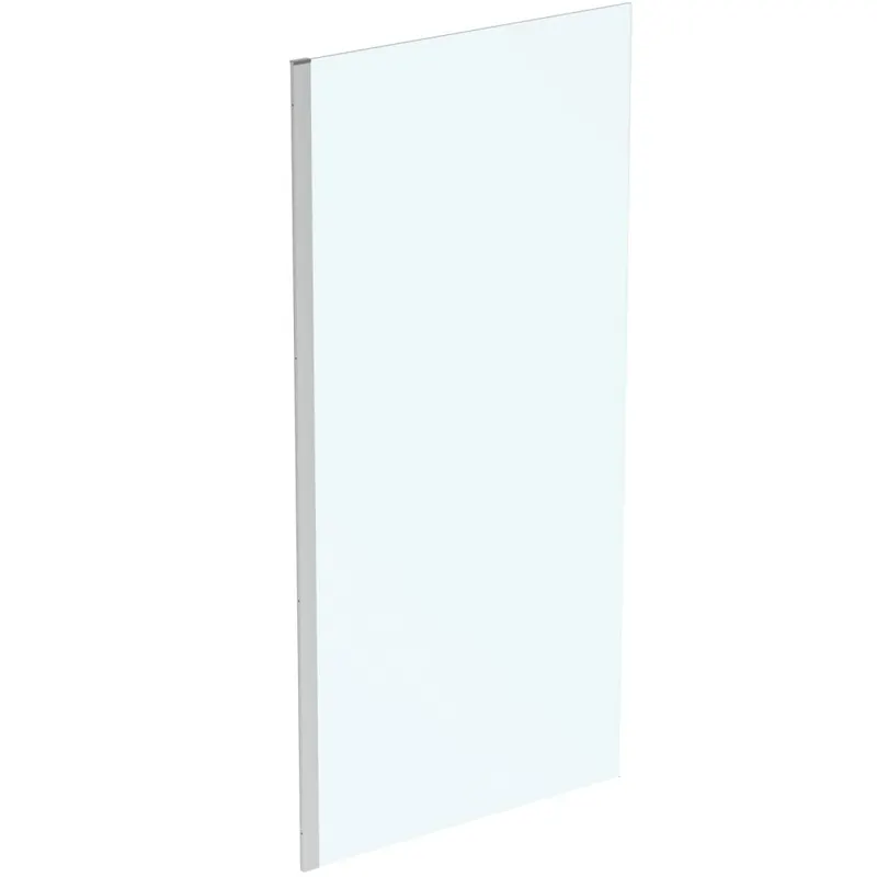 Paravan dus walk-in 100x200 cm Ideal Standard i.Life, sticla securizata, profil argintiu