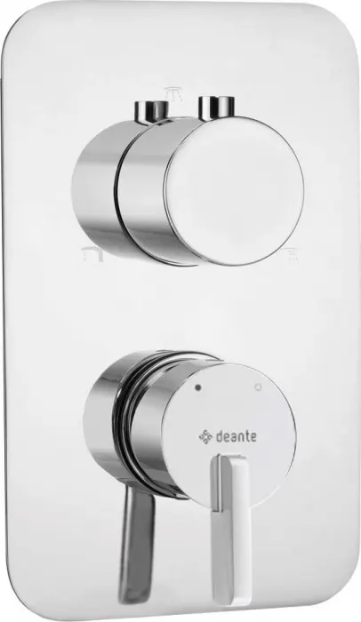 Capac pentru baterie cada, element extern BOX ascuns, crom, Deante Silia