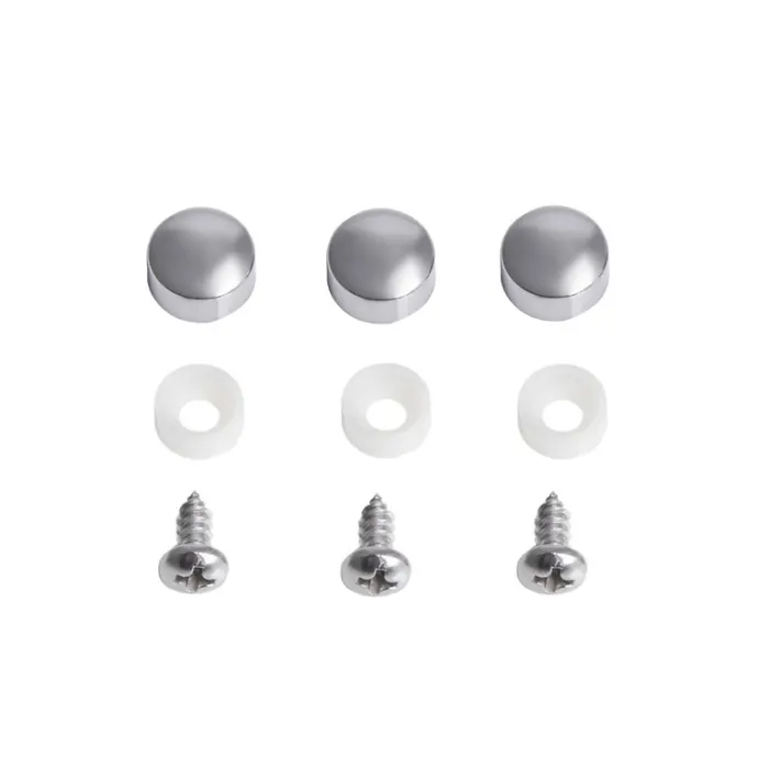 Set de capace si suruburi din plastic pentru paravan de cada Cersanit Easy New