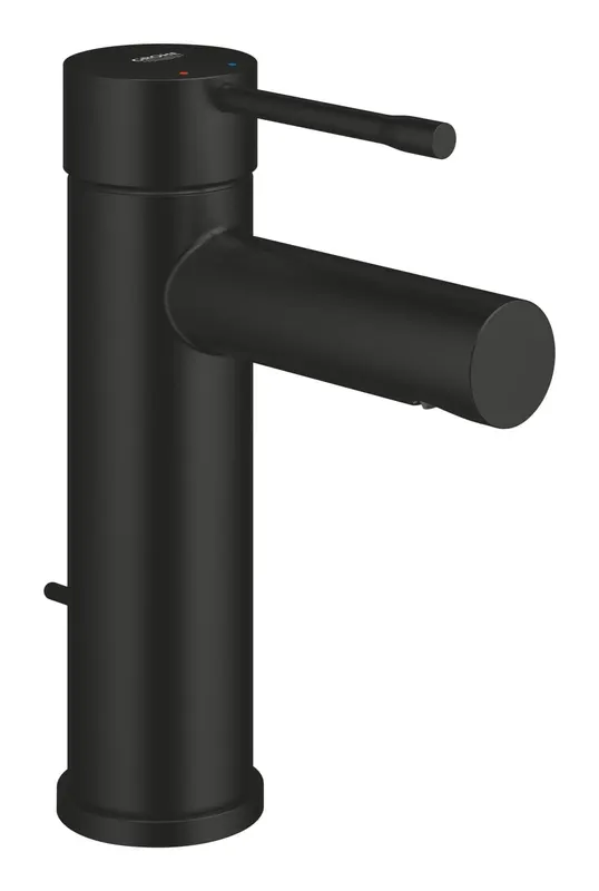 Baterie lavoar Grohe 328982431, Essence, tip comanda monocomanda, marime m, tip instalare pe blat, pe lavoar, negru