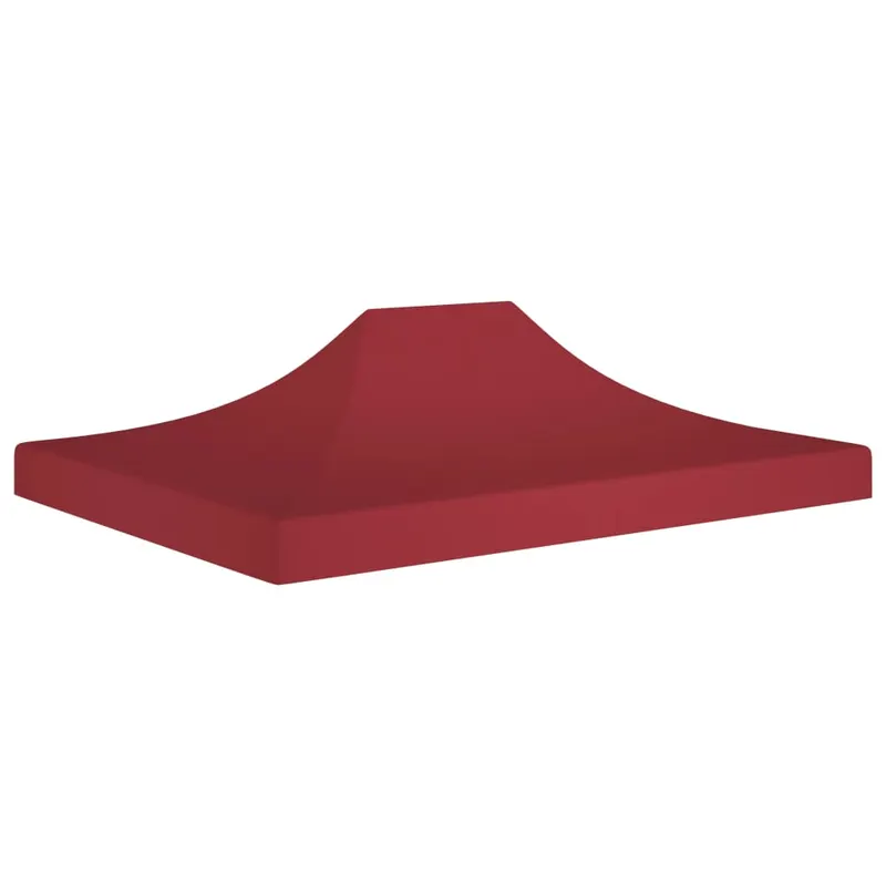 acoperis pentru cort de petrecere, visiniu, 4 x 3 m, 270 g/m2